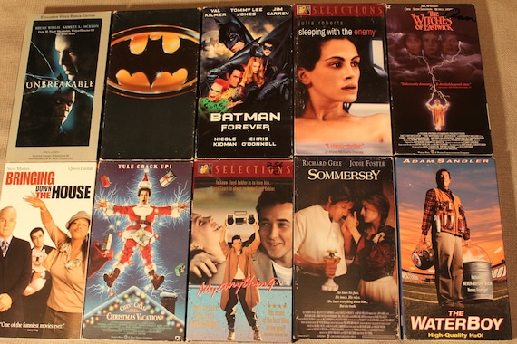 VHS Movie Tapes ~ Classic's ~ All the Favorites ~ Collectible