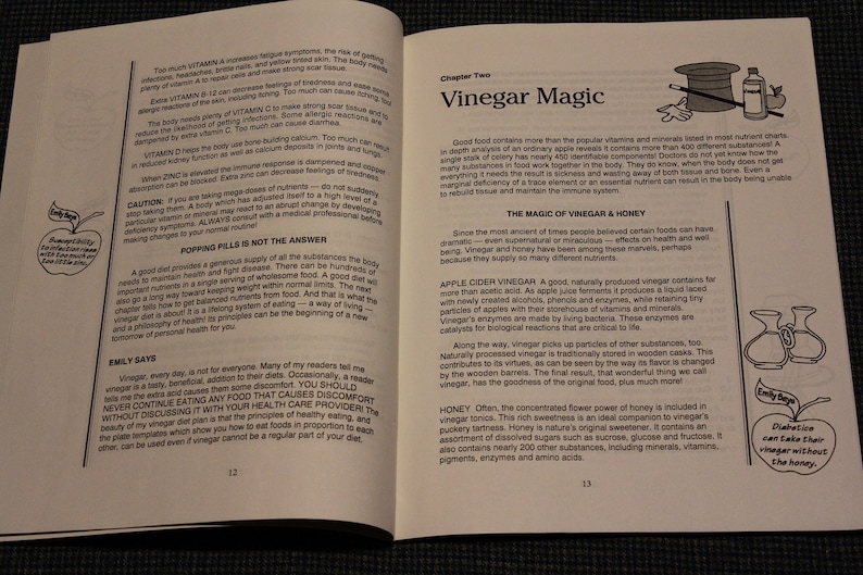 Vinegar the Magical Tonic the Vinegar Book & Vinegar Diet Etsy