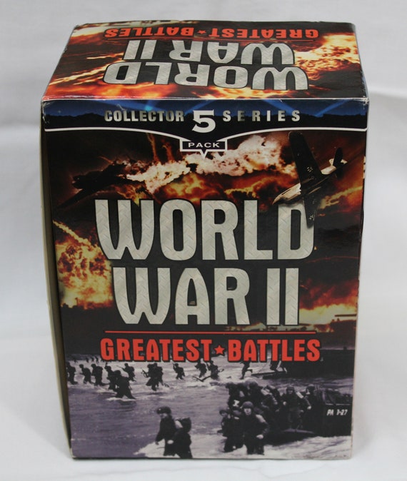 World War II Greatest Battles ~ VHS 5 Pack Tapes ~ Documentary