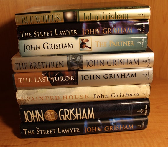 John Grisham Hardcover Novels First Editions & BCE Dust Jackets