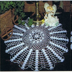 Original Crochet Doily Pattern~ New release from Designer&#39;s Collection~ Simply Stunning in any thread color