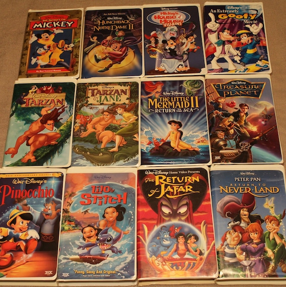 Animated VHS Movie Classics Family Entertainment Clam Shell Etsy