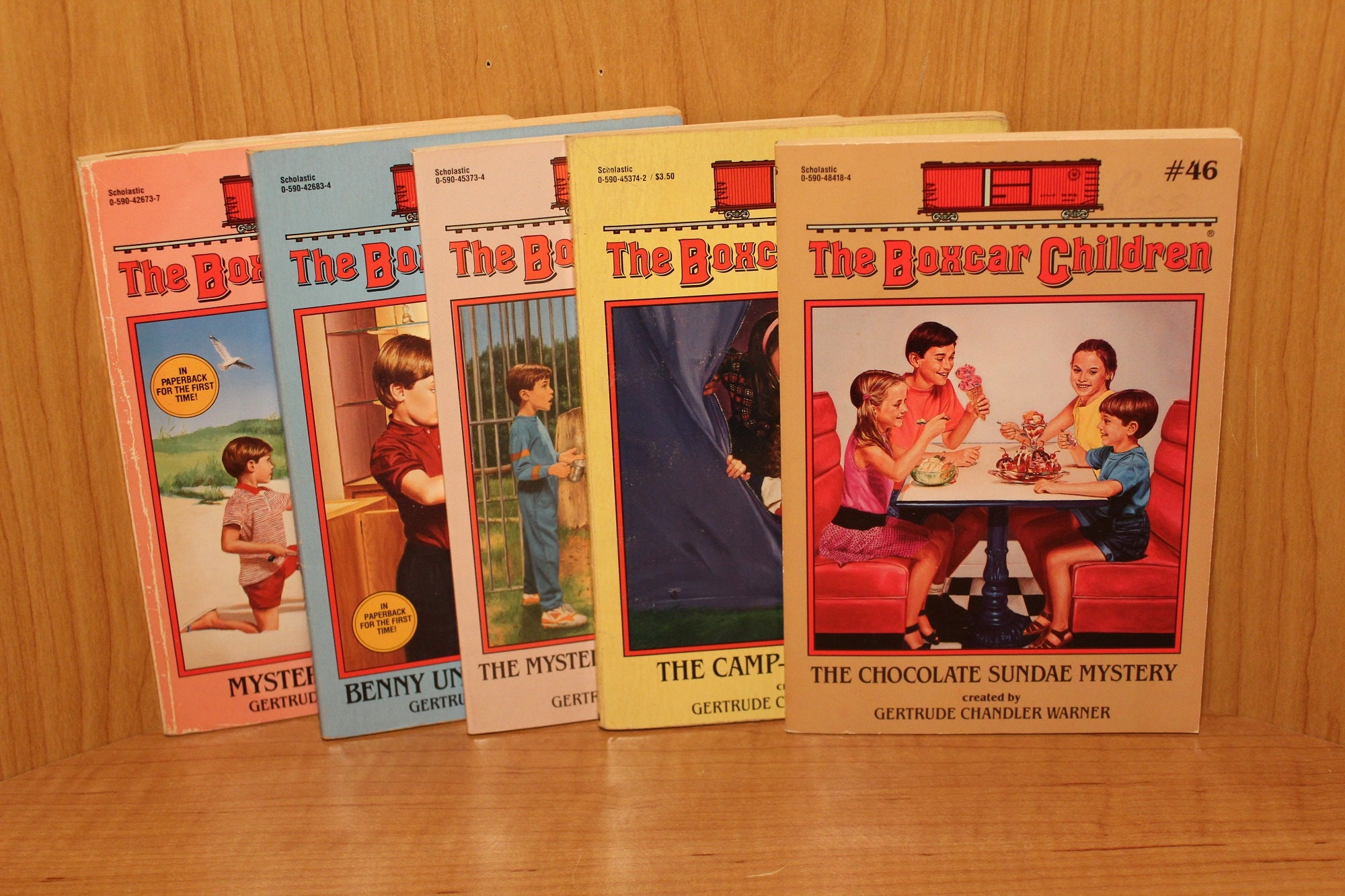 The Boxcar Children Series ~ Gertrude Chandler Warner ~ Paperback Books ...