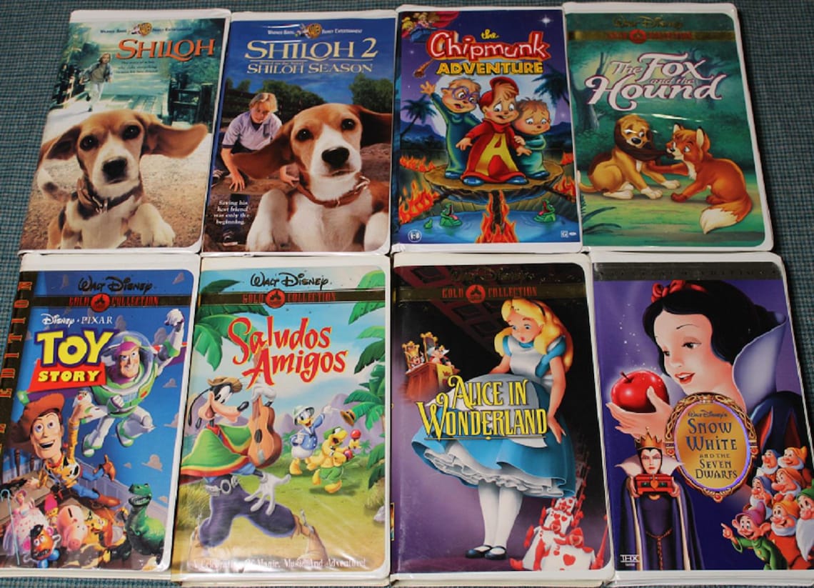 Family Entertainment Movies ~ VHS Movie Video Tapes ~ G/PG Ratings ...