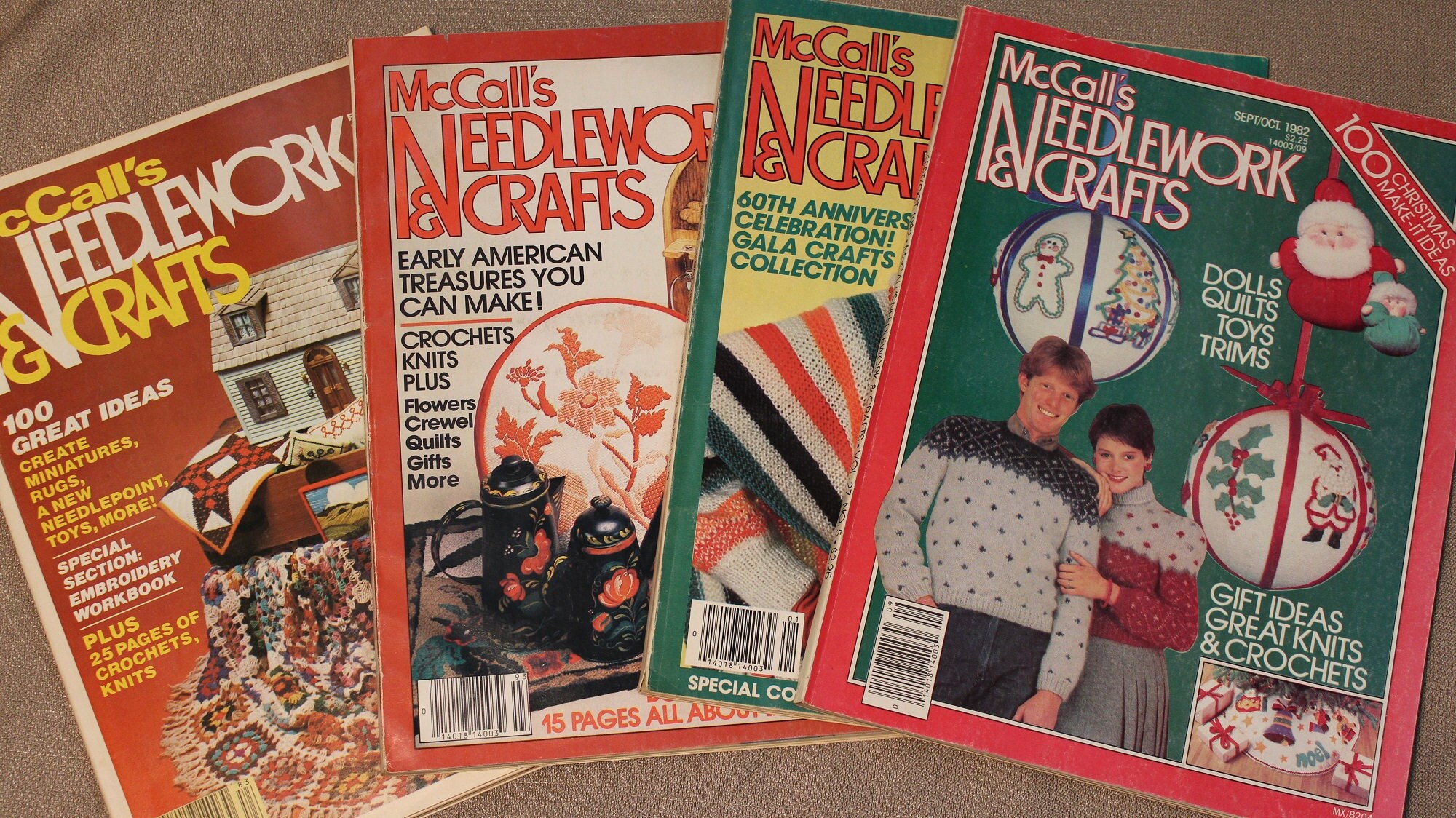 McCall's Needlework & Crafts Vintage Pattern Magazines Etsy