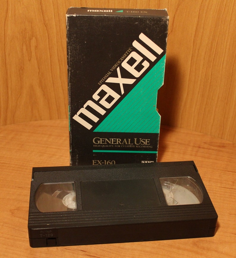 Maxell 160 Minute Vhs Tape Vhs Tapes Blank Media Tape vrogue.co