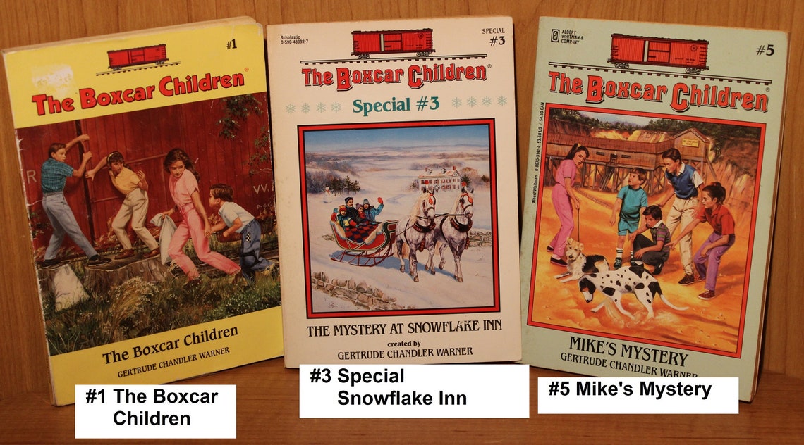The Boxcar Children Series ~ Gertrude Chandler Warner ~ Paperback Books ...