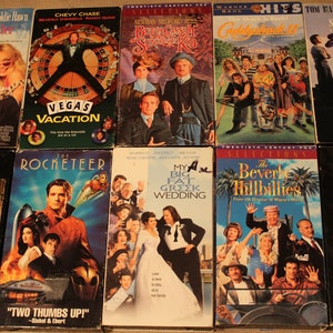 Family Entertainment VHS Movies Private Collection Classics Rated G PG & PG-13 Comedy Adventure Animals Affordable Family Movies image 8