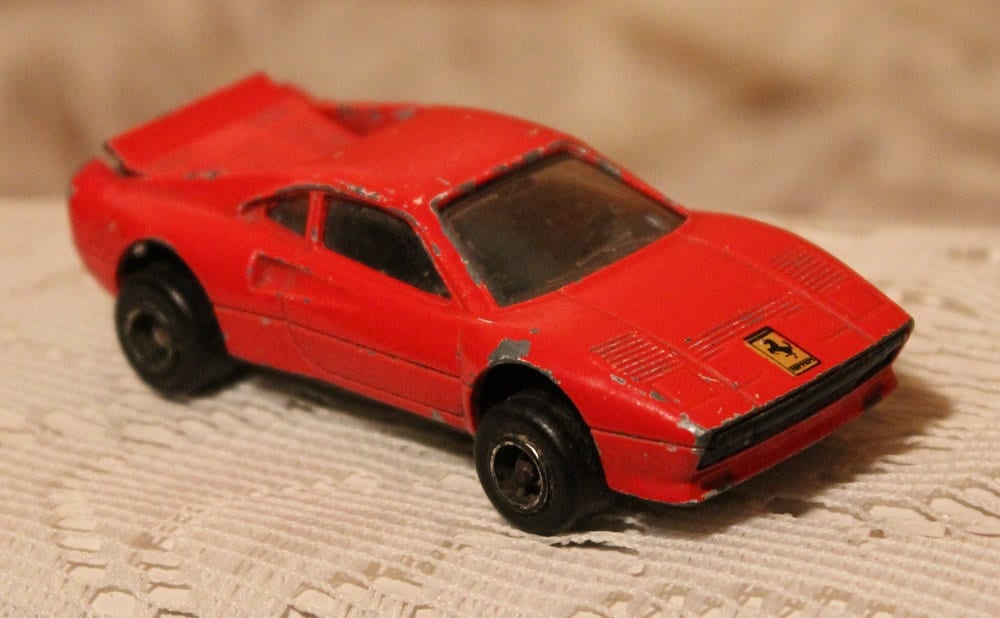 Red Ferrari GTO #211 ~ Majorette ~ France ~ 1/56 Scale ~ Circa
