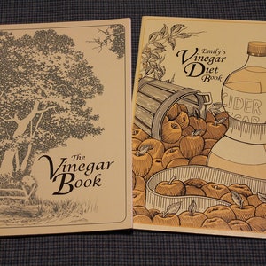 Vinegar the Magical Tonic ~ The Vinegar Book & Vinegar Diet Book ~ Emily Thacker ~Health ~ Beauty ~Fights Disease ~ Weight Loss ~Collectible