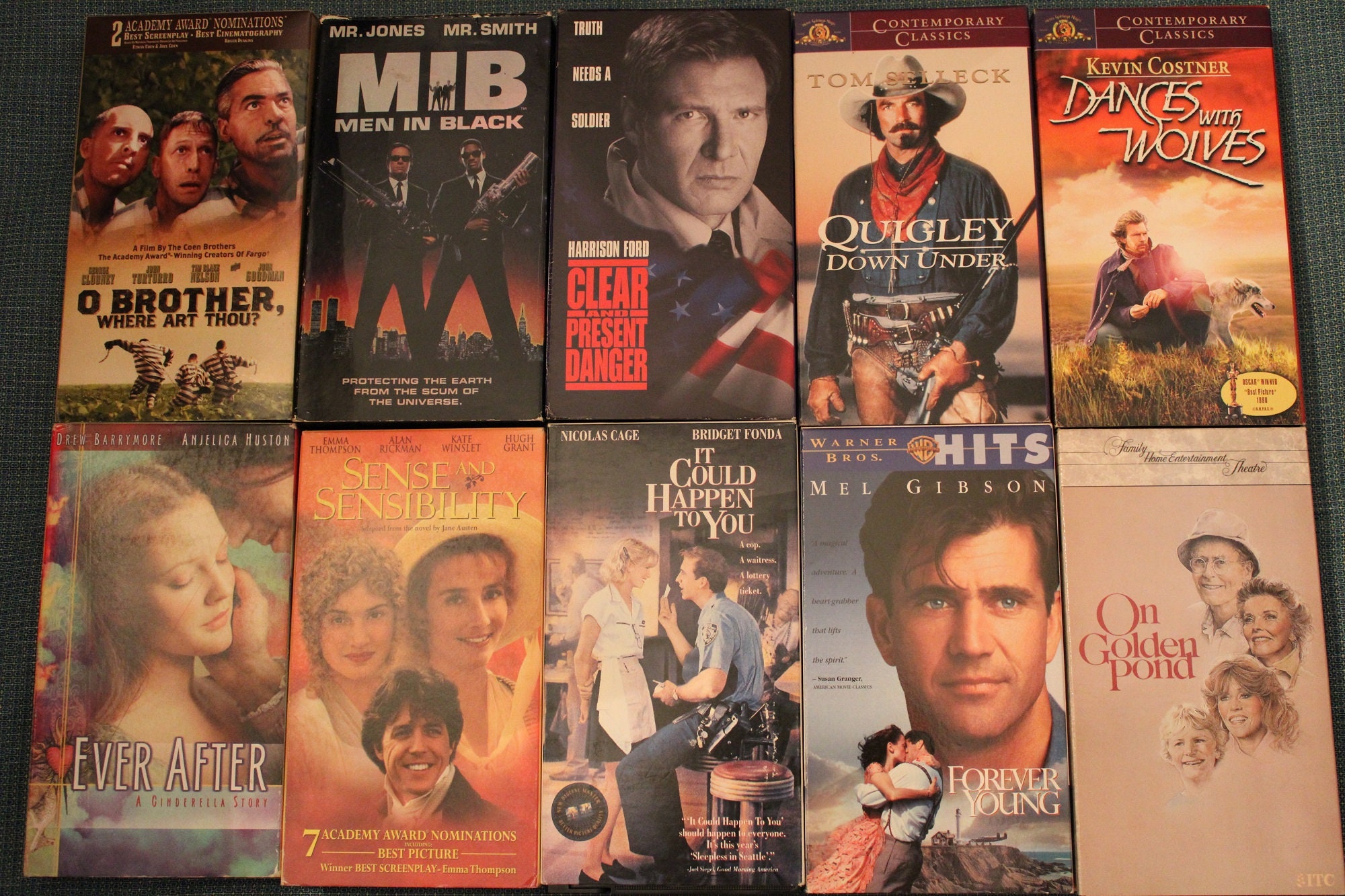 VHS Movie Tapes ~ Classic's ~ All the Favorites ~ Collectible