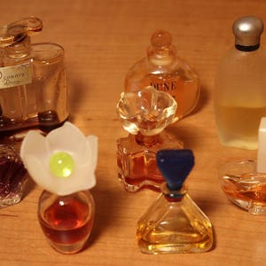 Vintage Perfume Miniatures ~ Parfum ~ Classic Brands ~ Classic Fragrances ~ Collectible Bottles