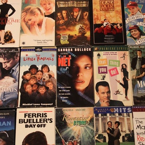 Family Entertainment VHS Movies ~ Private Collection ~ Classics ~Rated G- PG & PG-13 ~ Comedy ~Adventure ~ Thrills~ Affordable Family Movies