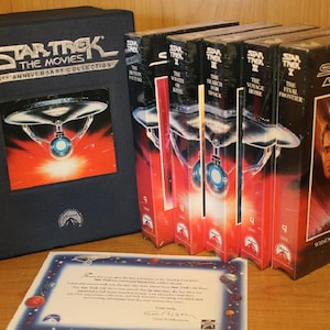 Star Trek 25th Anniversary Collection ~ New Sealed 5 VHS Movies