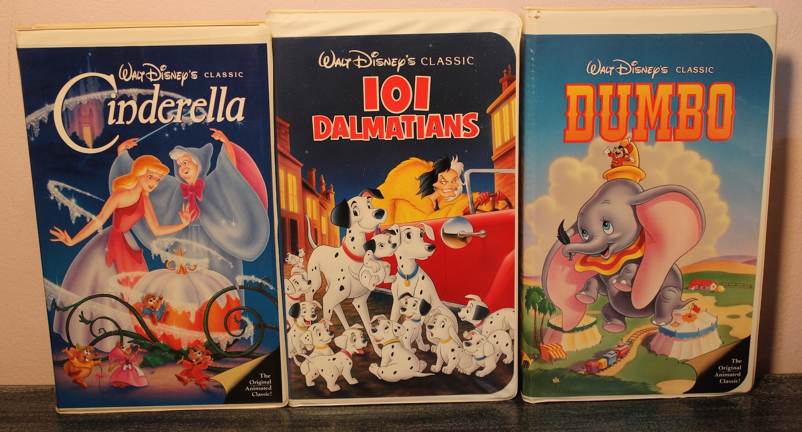 Diamond Edition Walt Disney Black Diamond VHS ~ Original Classic Editions ~ Clam Shell ...