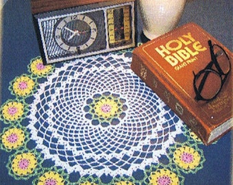 Large Centerpiece Crochet Doily Pattern ~ Original ~ New Release from Designer's Collection ~ Simply Stunning in any Thread Color