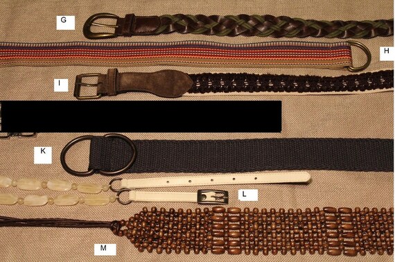 Women's Fashion Belts ~ Leather ~ Braided ~ Adjus… - image 3