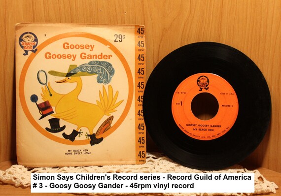 Simon Says- ディズニーランド レコード バンドル ~ 45rpm と 78rpm の
