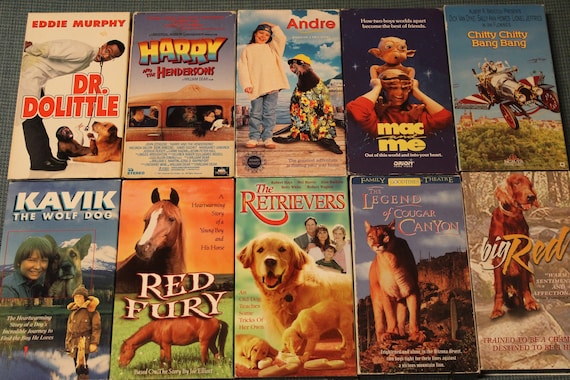 Family Entertainment VHS Movies ~ Private Collection ~ Classics