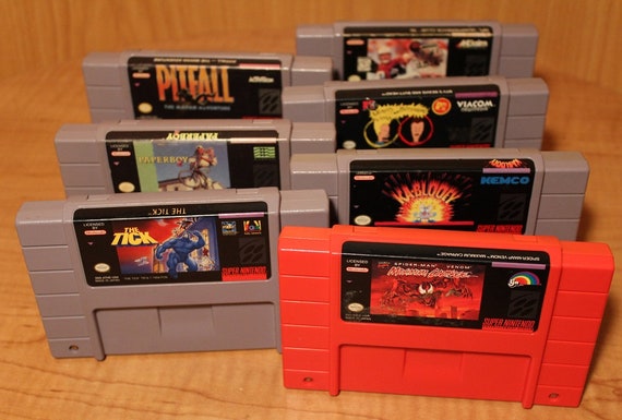 Original Nintendo Games SNES Super Nintendo -