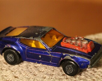 1973 Mustang Piston Popper #10 ~ Matchbox Diecast ~ Roloamatics