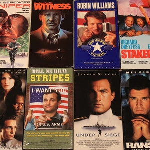 Movie~ Classic&#39;s ~ All The Favorites ~ Collectible Classics ~ VHS Movie Tapes ~ Private Collection ~ Affordable Movies