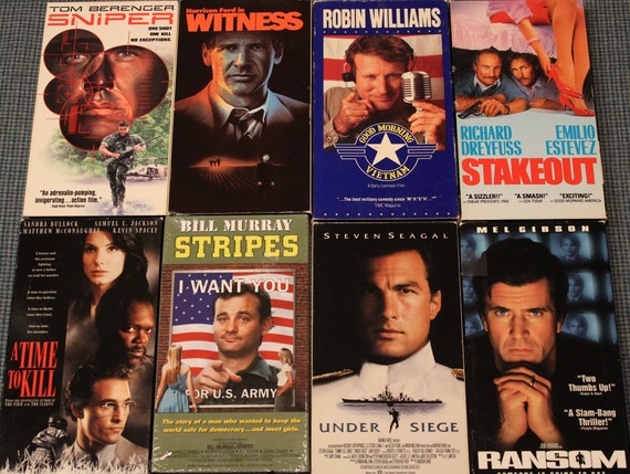 Movie~ Classic's ~ All the Favorites ~ Collectible Classics ~ VHS