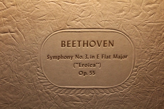 NBC Symphony Orchestra -Arturo Toscanini ~ Beethoven Symphony No.3 in E-Flat Major Eroica Op.55 ~ Victor Red Seal DM 765 ~ 7x Shellac Album