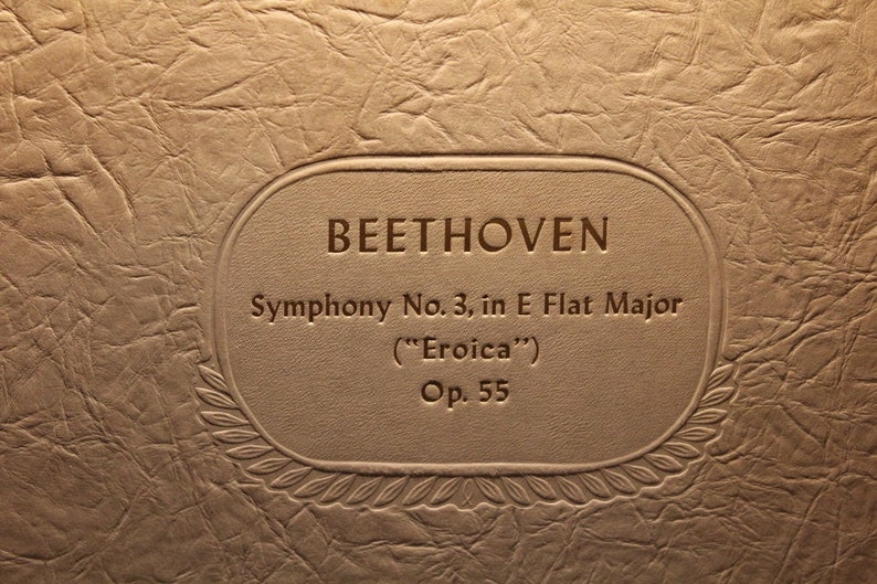 NBC Symphony Orchestra -Arturo Toscanini ~ Beethoven Symphony No.3 in E-Flat Major Eroica Op.55 ~ Victor Red Seal DM 765 ~ 7x Shellac Album image 1