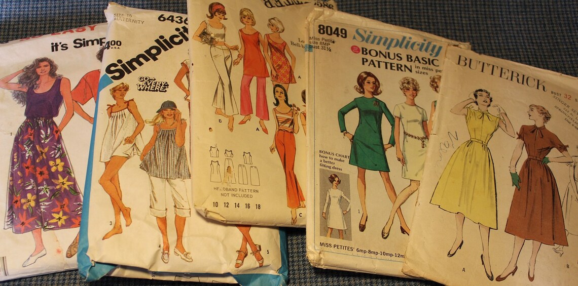 American Fashion Time Capsule ~ Patterns ~ Sewing Pattern Art ~ Decade ...