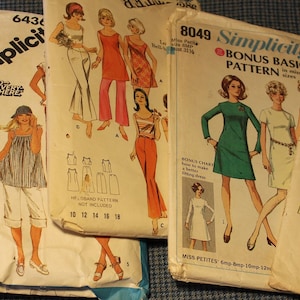 American Fashion Time Capsule ~ Patterns ~ Sewing Pattern Art ~ Decade to Decade ~ Era of Fashion ~ Scrap Booking ~ Framing ~ Just For Fun