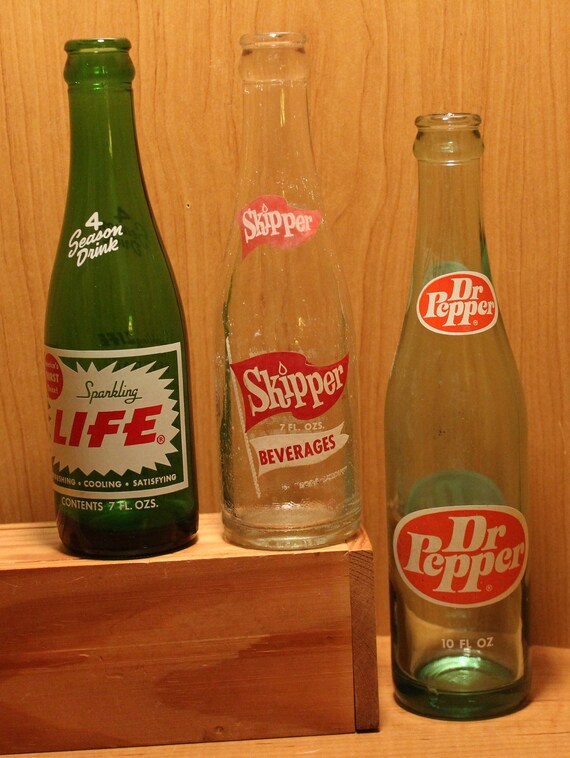 Collectibles Art & Collectibles Collectible Glass Vintage Soda Bottles