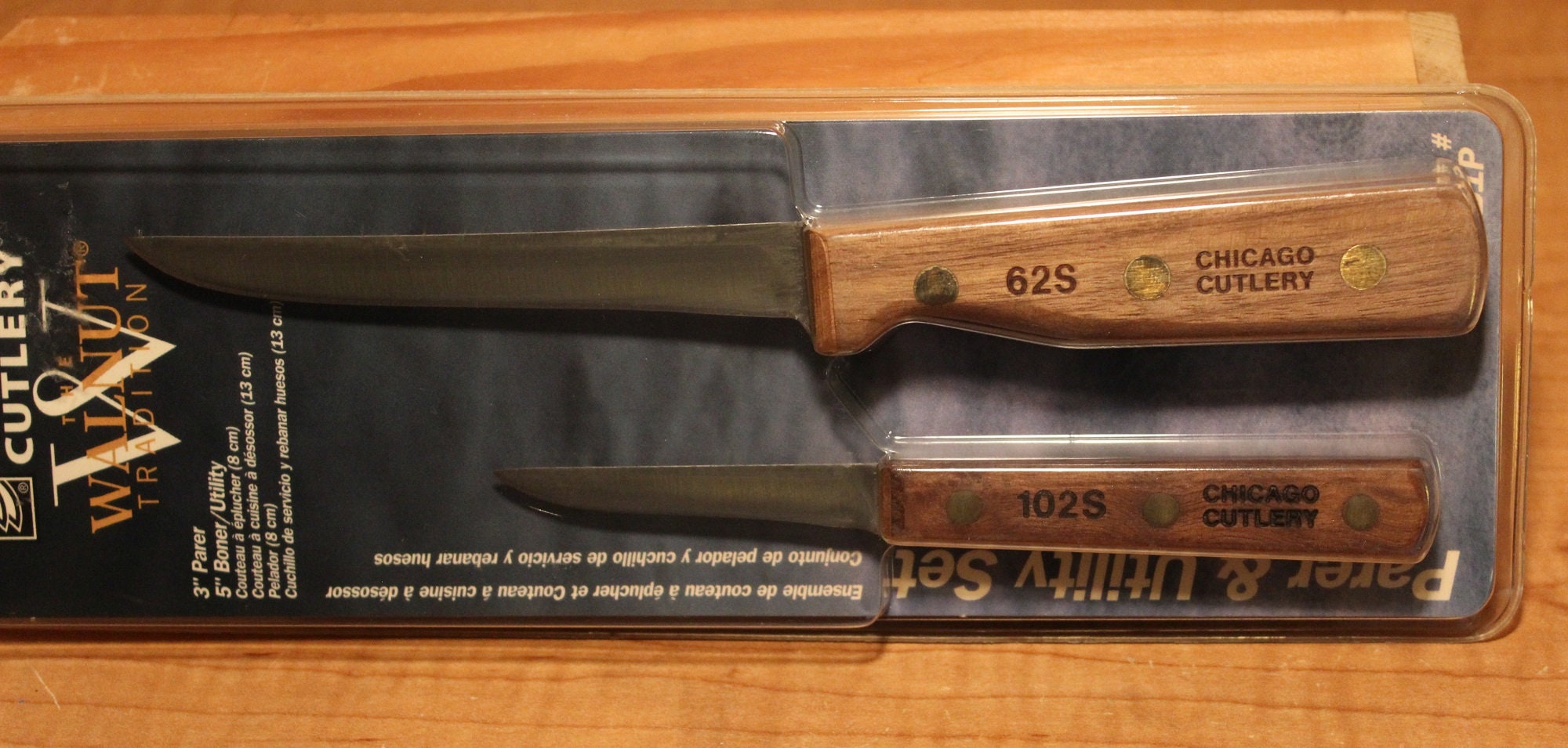 Chicago Cutlery Set NIP ~ Factory Sealed Package ~ Parer