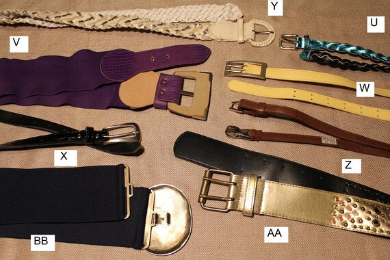 Women's Fashion Belts ~ Leather ~ Braided ~ Adjus… - image 6