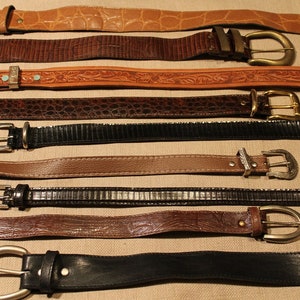 Belts - Fashion Accessory ~ Variety of Styles ~ Wardrobe Upgrade ~ Jean or Pant Belts  ~ Leather ~ Jewelry ~ Simple and Classy
