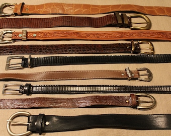 Belts - Fashion Accessory ~ Variety of Styles ~ Wardrobe Upgrade ~ Jean or Pant Belts  ~ Leather ~ Jewelry ~ Simple and Classy