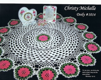 Large Centerpiece Doily ~ Original Doily Crochet Pattern ~ New Release from Designer's Collection ~ Simply Stunning in Any Thread Color ~