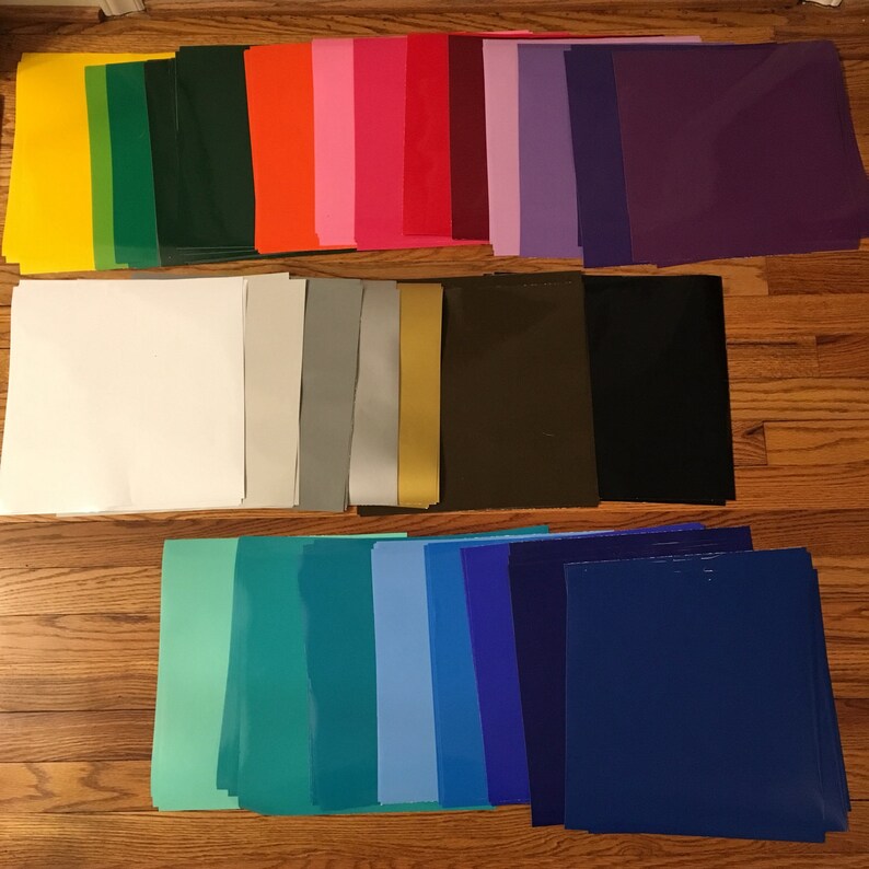 Oracal 651 outdoor Permanent Adhesive Vinyl Sheets or Rolls Etsy