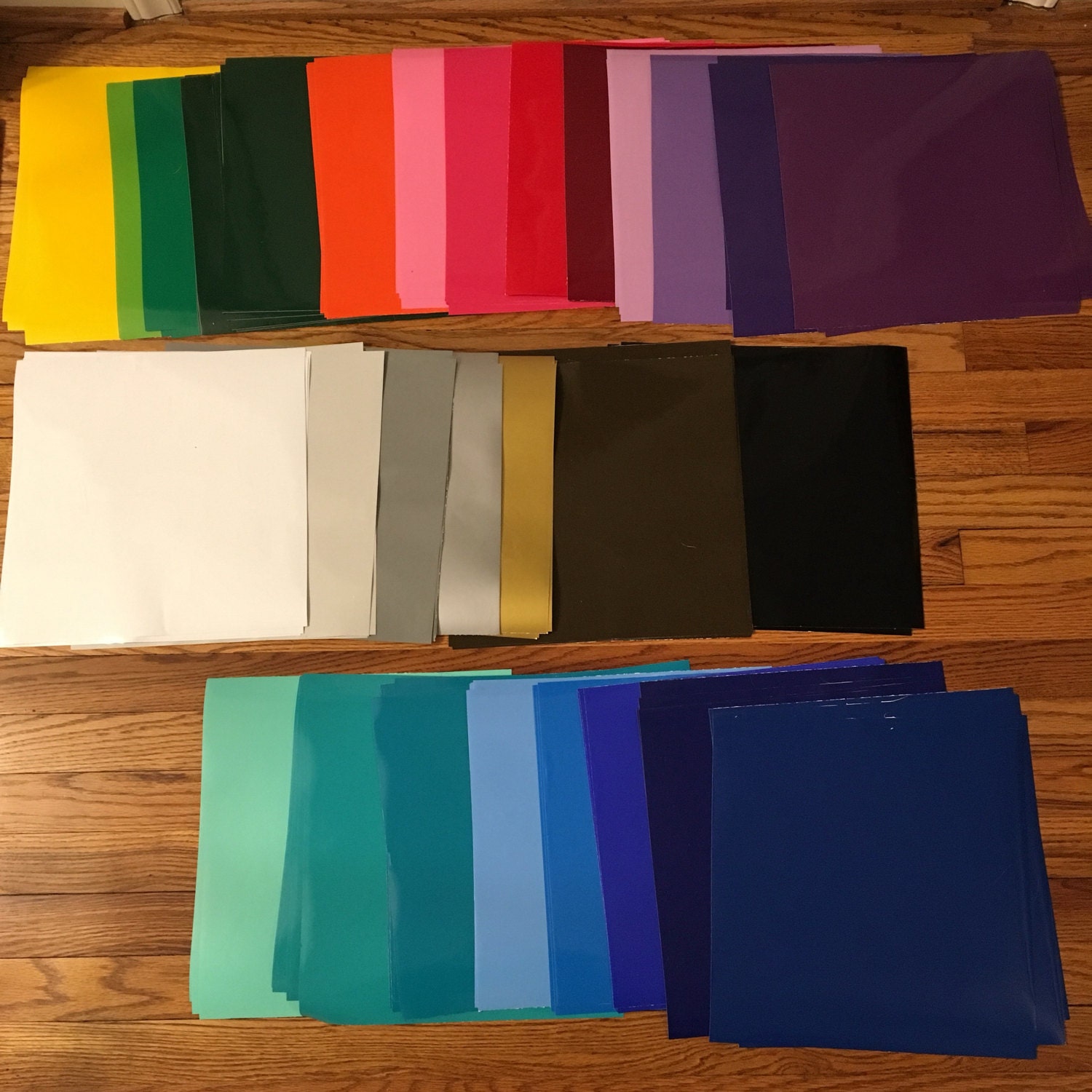 Oracal 651 outdoor Permanent Adhesive Vinyl Sheets or Rolls Etsy