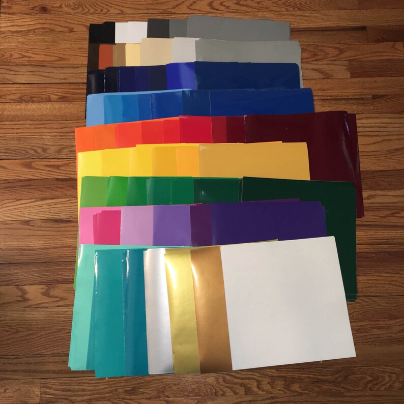 Oracal 651 Outdoor Permanent Adhesive Vinyl Sheets or Rolls Etsy