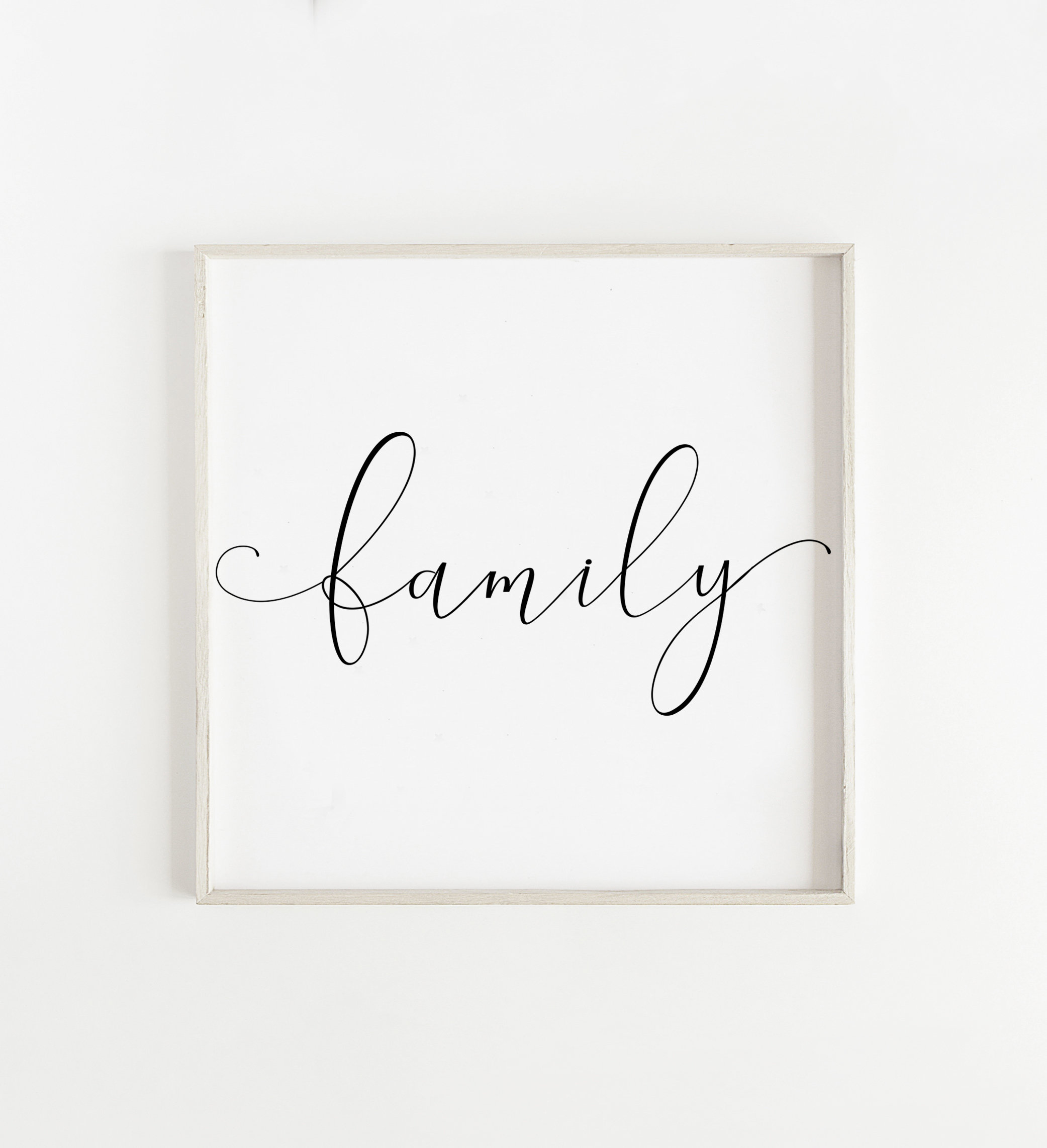 Family Sign, Printable Wall Art, Family Printable, Farmhouse Decor ...