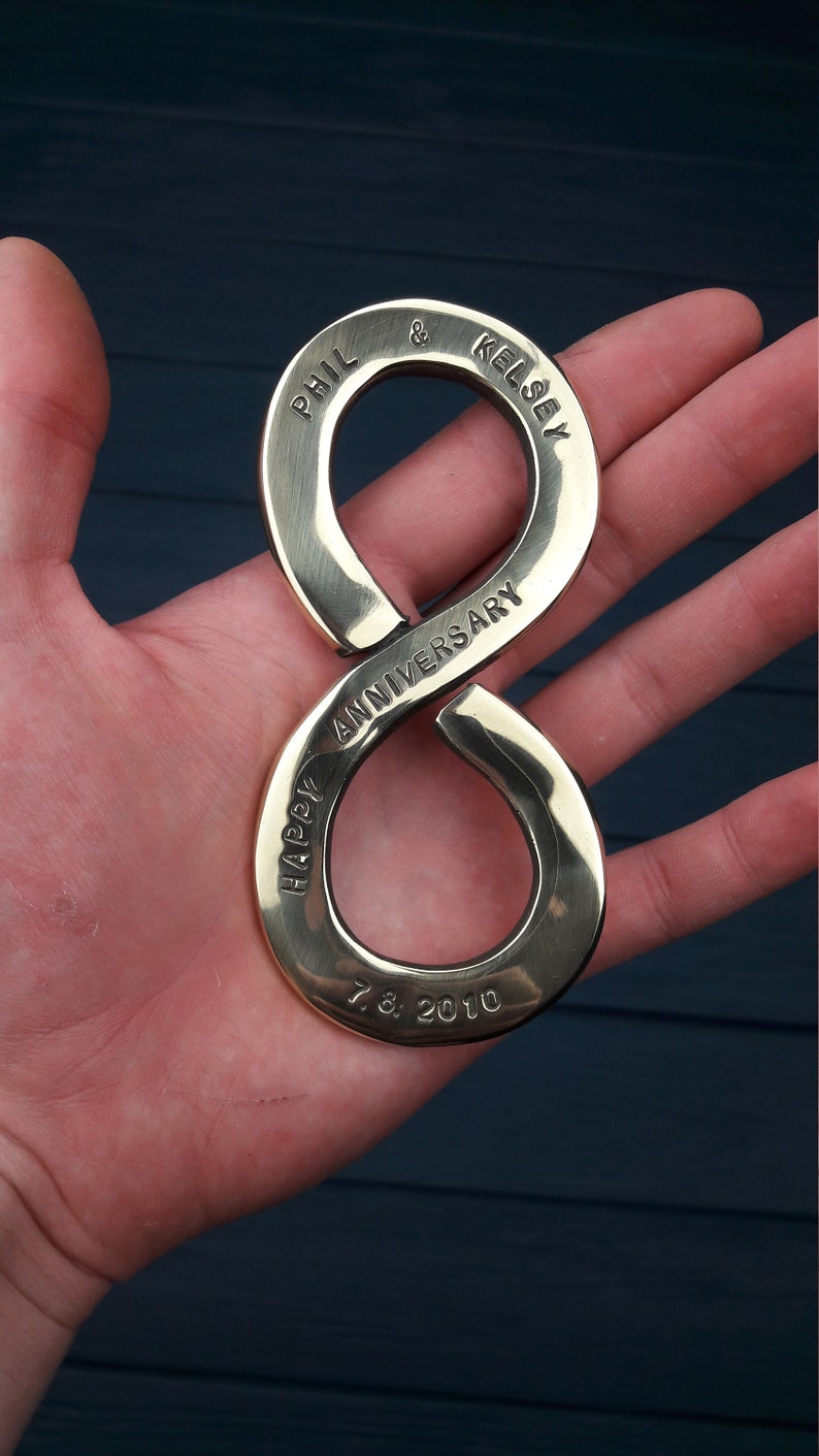 Bronze Anniversary Gift 8th Anniversary Gift for Her Bronze Etsy