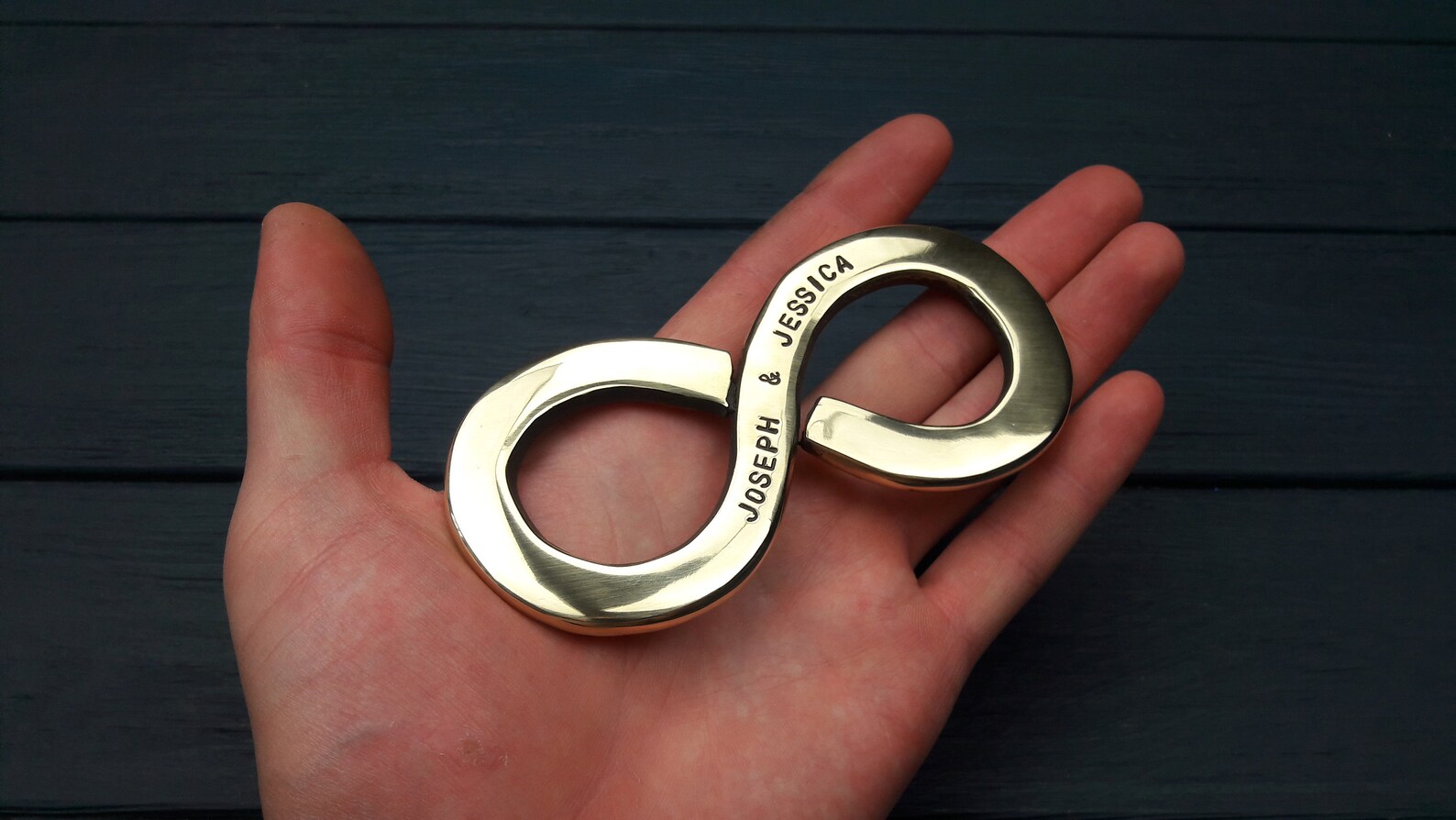 Bronze Infinity Symbol 19th Anniversary Bronze Infinity Etsy