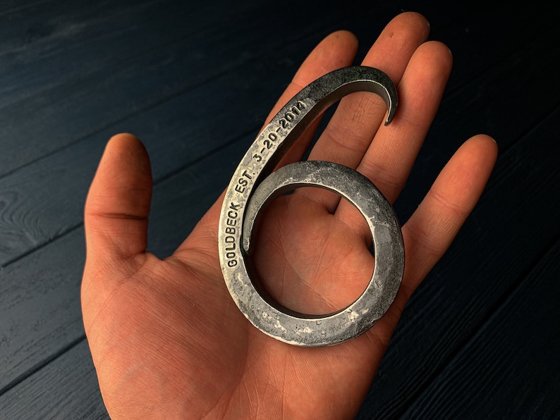 Six 6th Anniversary Gift Iron Jewelry Iron Etsy