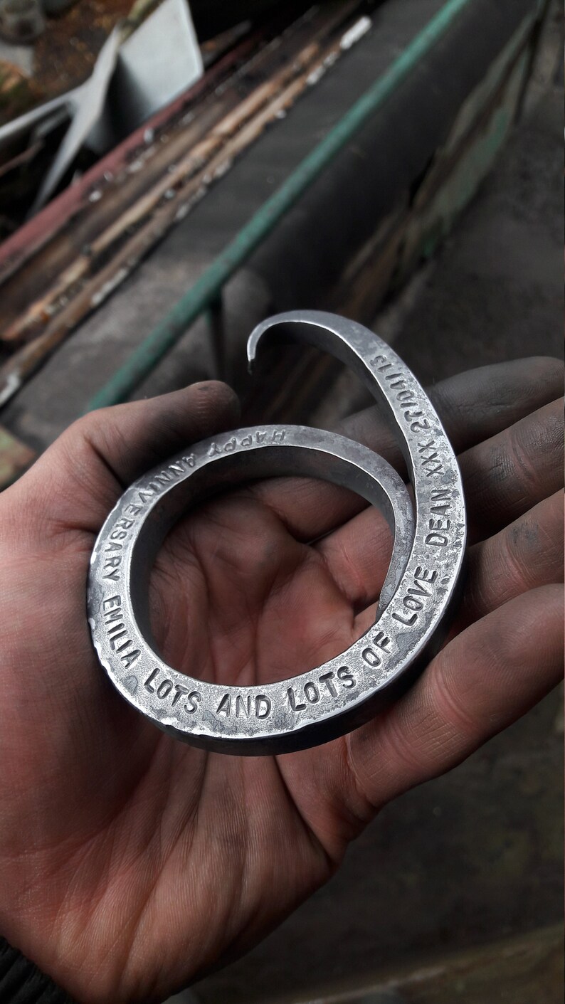 Six 6th Anniversary Gift Iron Jewelry Iron Etsy
