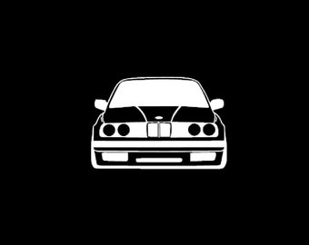 BMW E30 Decal: 4in Vinyl Sticker