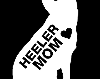 Heeler Mom Decal