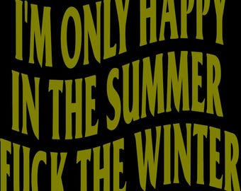 Funny Dirty Heads Lyrics Vinyl Decal: Beach Lover Gift