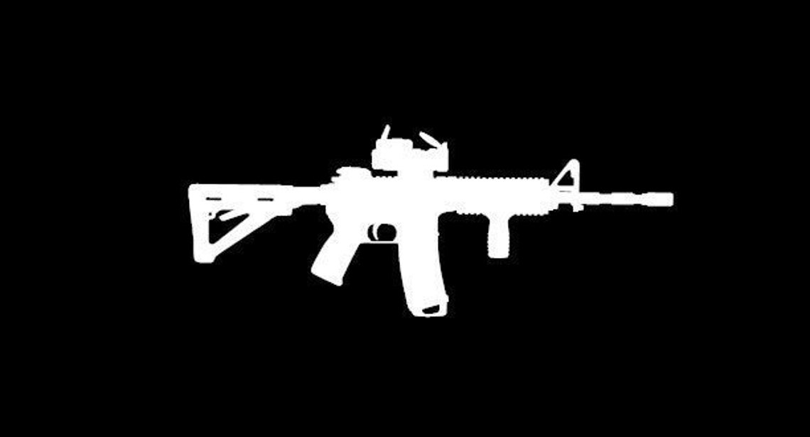 AR15 Stickers AR15 Decals Vinyl Decals Rifle Tactical Etsy