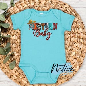 Western Baby Bodysuit//Western baby//cowboy baby//boy bodysuits//baby gift//baby shower gift